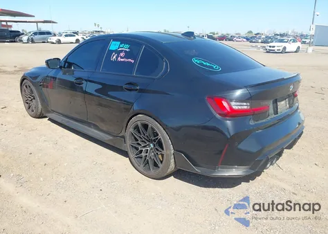 2022 BMW M3 Competition from USA, damaged, VIN WBS33AY04NFM25393